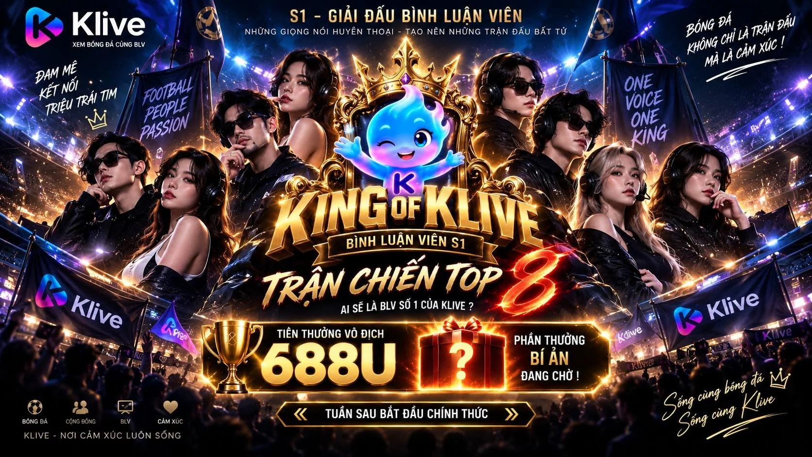KING OF KLIVE – Giải Tranh Bá BLV Mùa 1