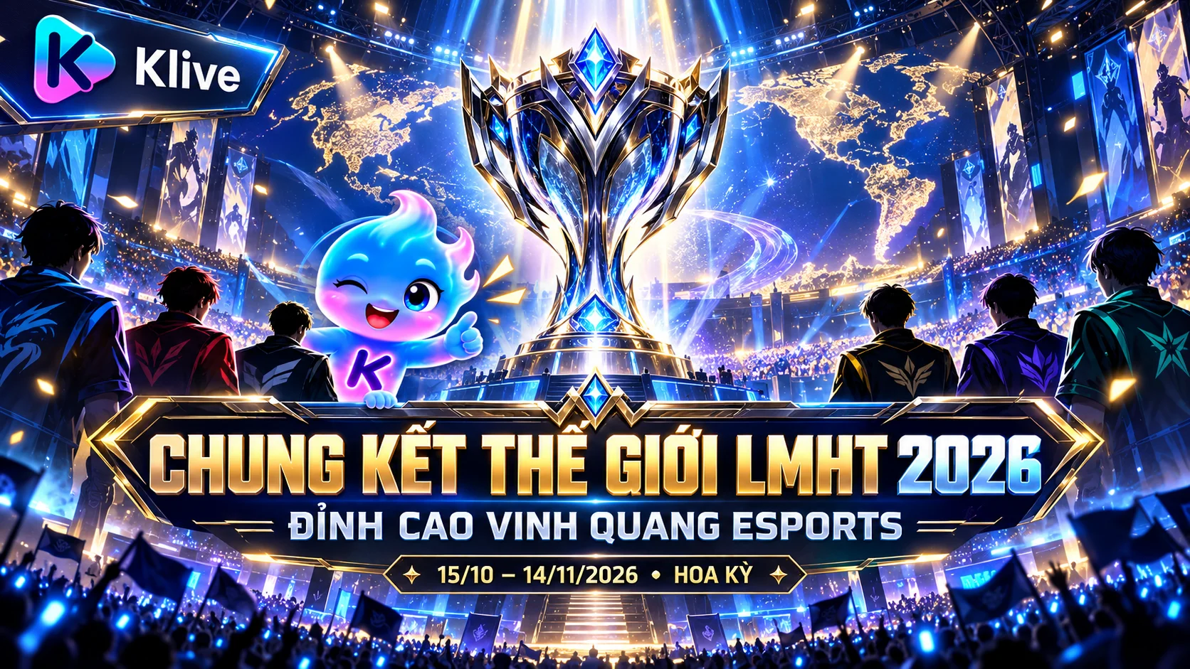 Chung Kết Thế Giới Liên Minh Huyền Thoại là gì? Vì sao Worlds luôn được cộng đồng Esports quan tâm?