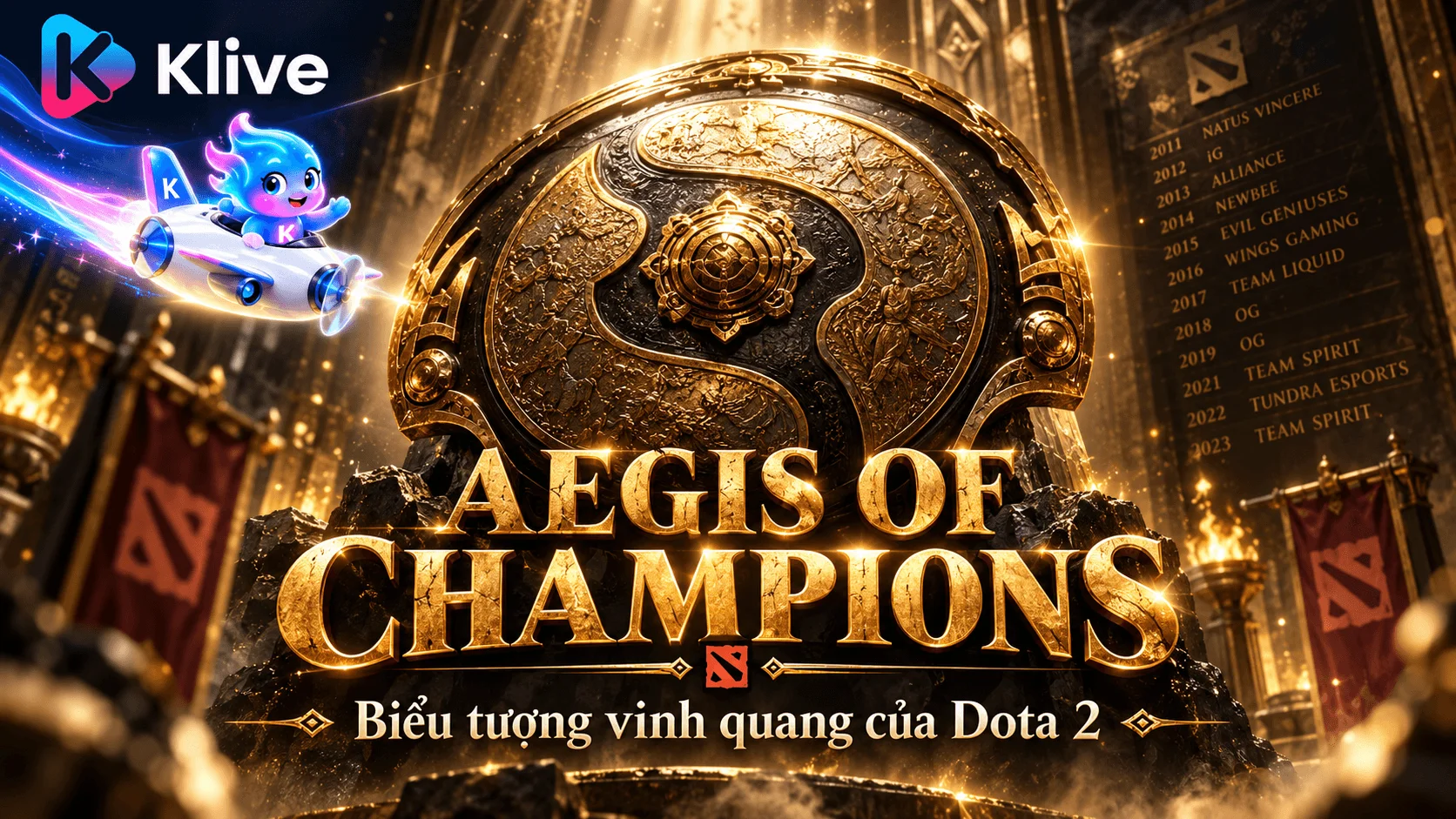 Aegis of Champions là gì? Ý nghĩa chiếc khiên vô địch The International